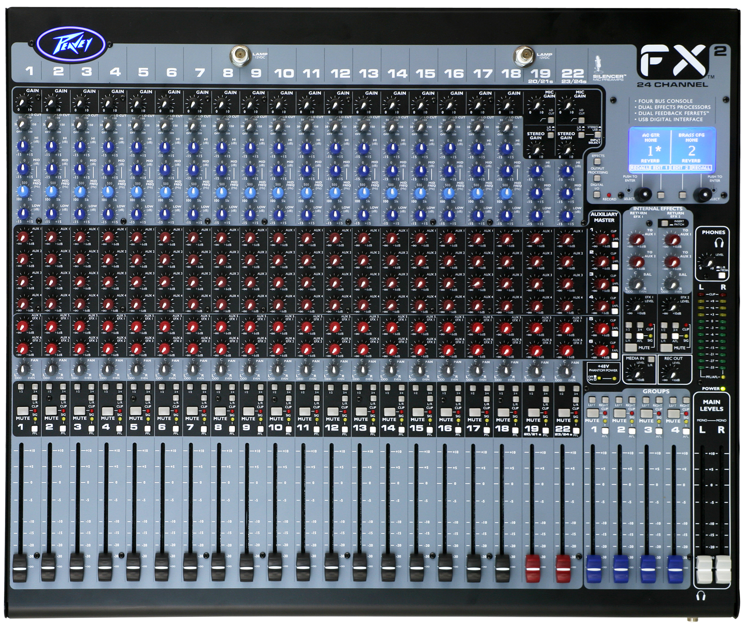 Peavey 32fx mixer manual